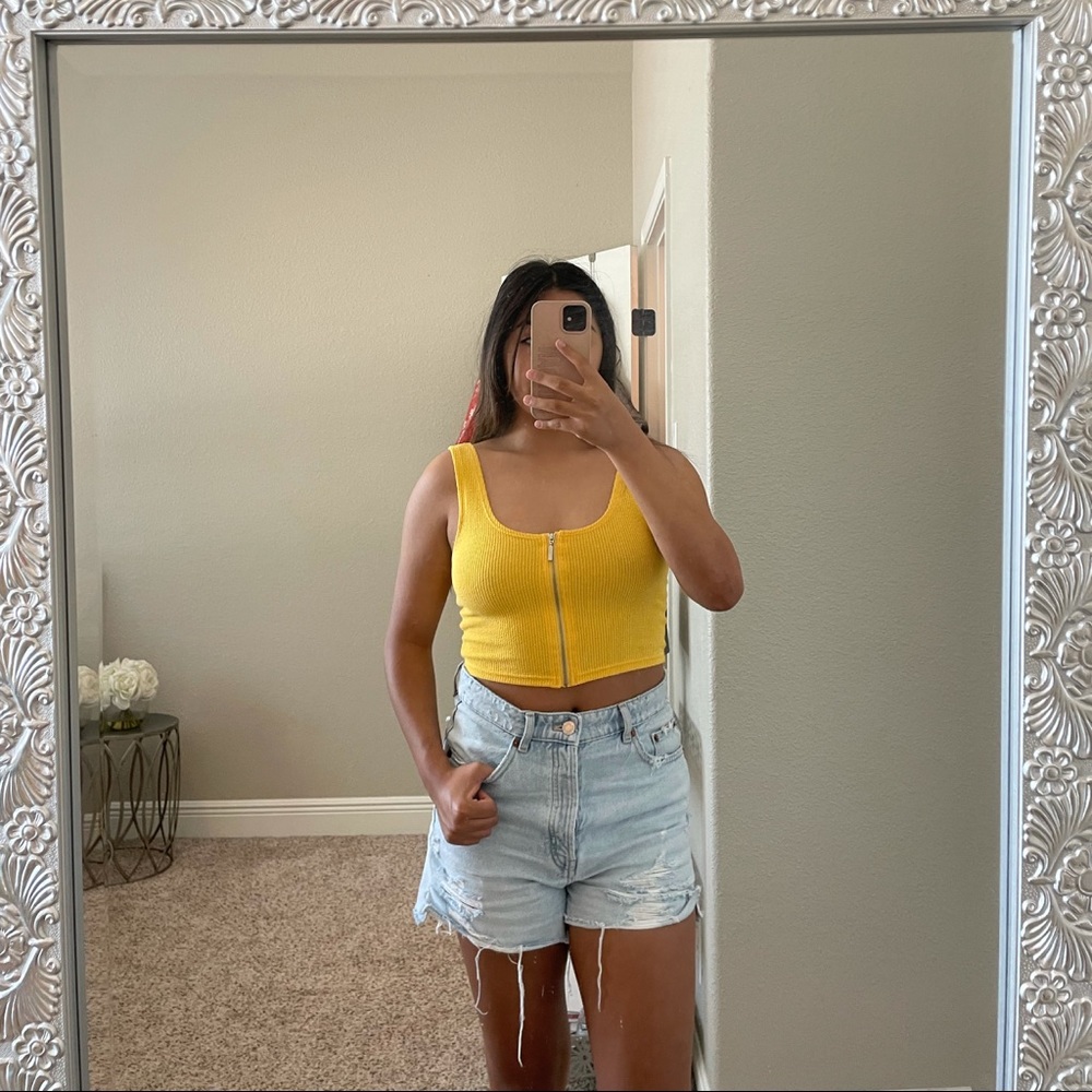 pacsun zip up top